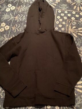 Old Navy Black Hoodie with Blue Label